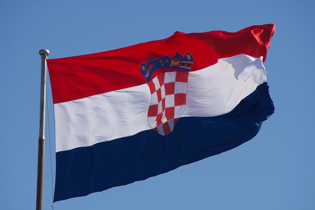 vlajka Chorvatska