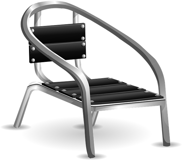 nízká židle na sezení
